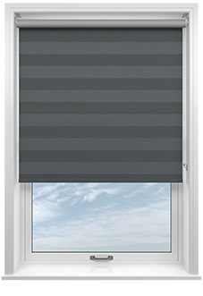 Regal (Blackout), Lead Grey - Roller Blind